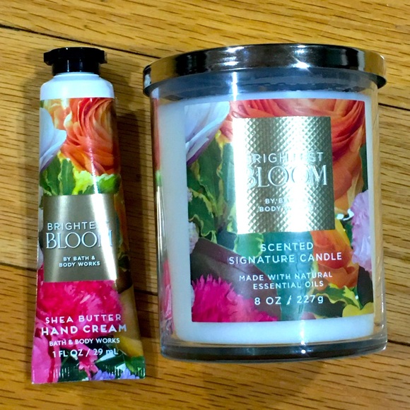 NWT Bath & Body Works Brightest Bloom 2 Piece Set - Picture 1 of 1